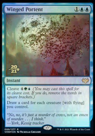 Winged Portent [Innistrad: Crimson Vow Prerelease Promos] | Webway Games