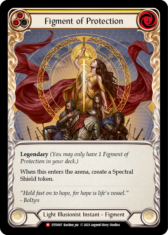 Figment of Protection // Aegis, Archangel of Protection [DTD007] (Dusk Till Dawn) | Webway Games