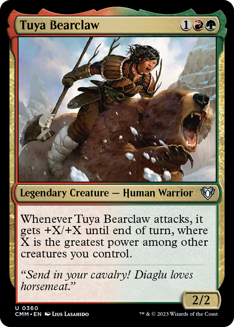 Tuya Bearclaw [Commander Masters] | Webway Games
