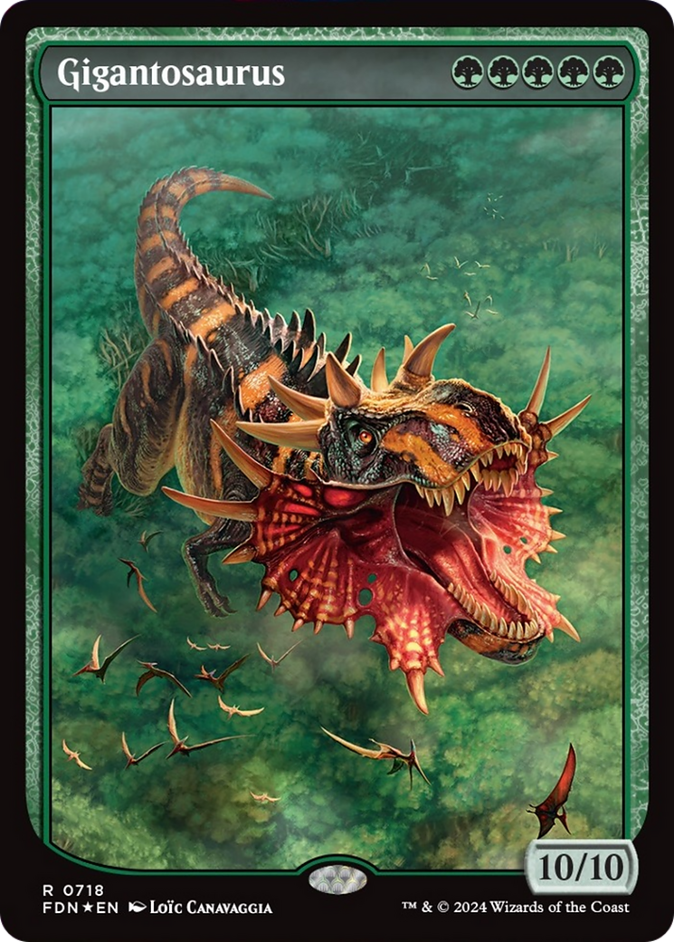 Gigantosaurus (Full Art) [Foundations] | Webway Games