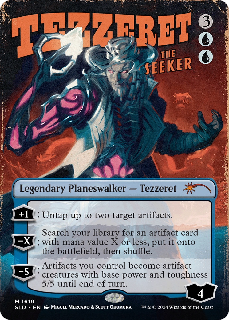 Tezzeret the Seeker (1619) [Secret Lair Drop Series] | Webway Games