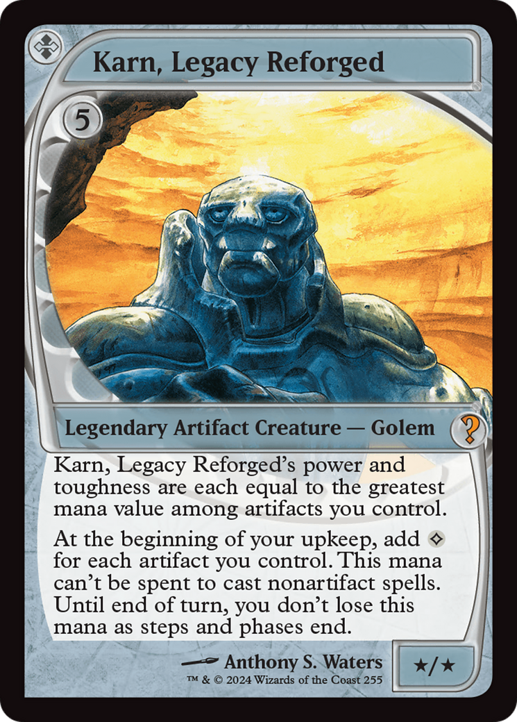 Karn, Legacy Reforged (Future Sight) [Mystery Booster 2] | Webway Games