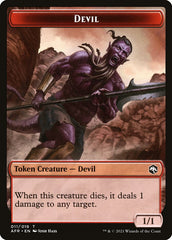 Devil // Angel Double-Sided Token [Dungeons & Dragons: Adventures in the Forgotten Realms Tokens] | Webway Games