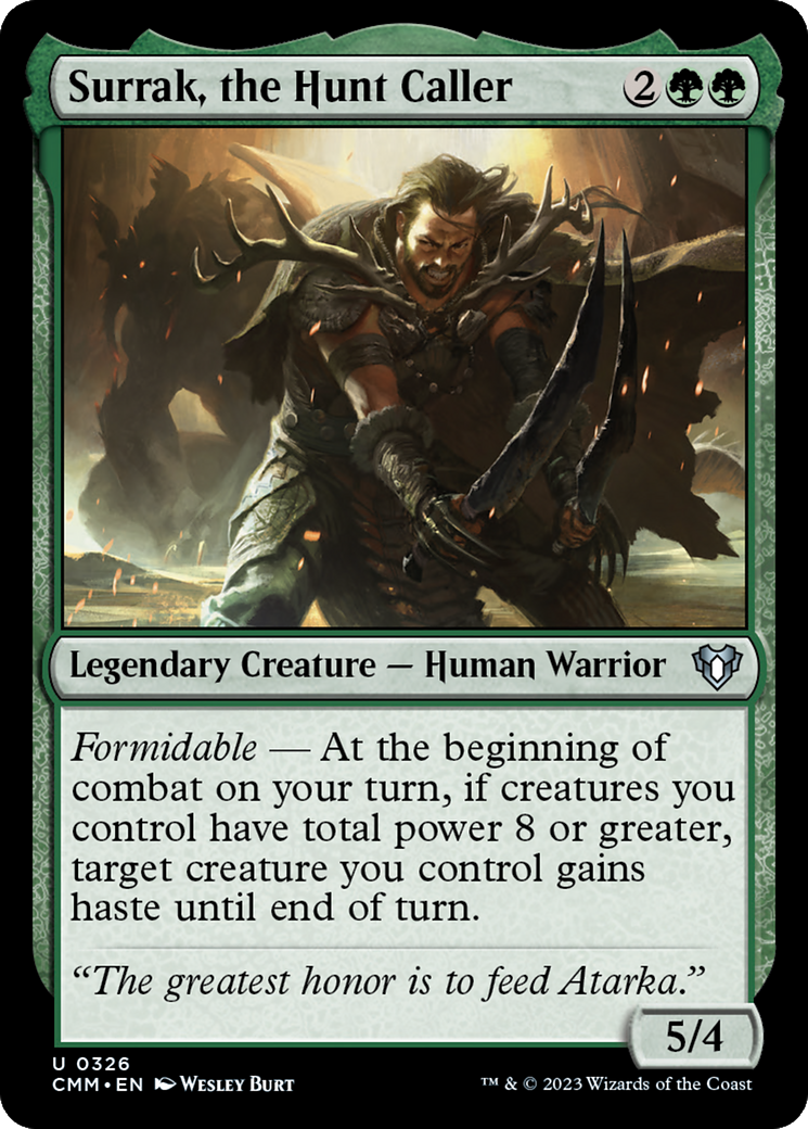 Surrak, the Hunt Caller [Commander Masters] | Webway Games