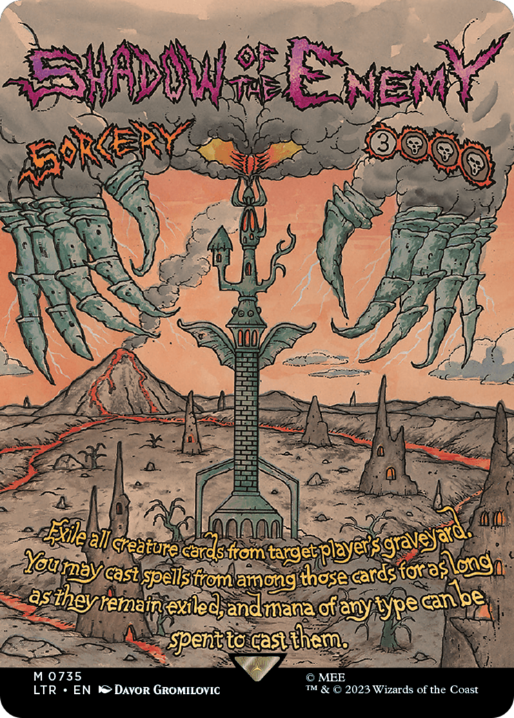Shadow of the Enemy (Borderless Poster) [The Lord of the Rings: Tales of Middle-Earth] | Webway Games