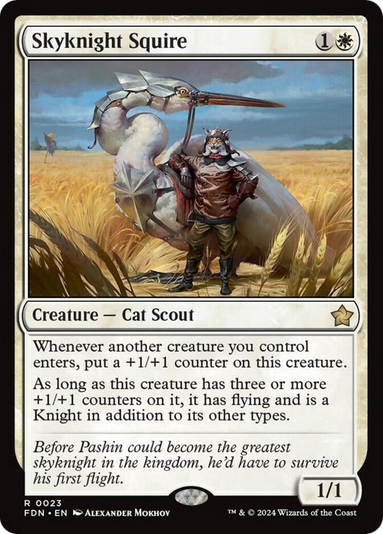 Skyknight Squire [Foundations] | Webway Games