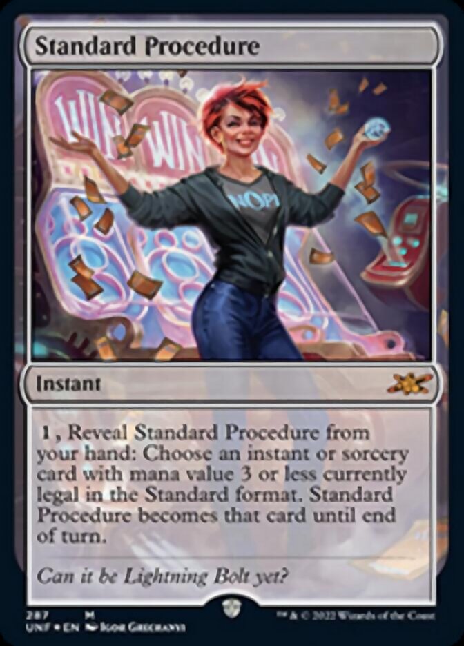 Standard Procedure (Galaxy Foil) [Unfinity] | Webway Games