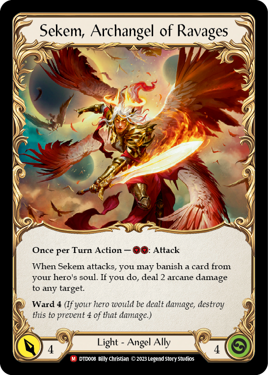 Figment of Ravages // Sekem, Archangel of Ravages [DTD008] (Dusk Till Dawn) | Webway Games