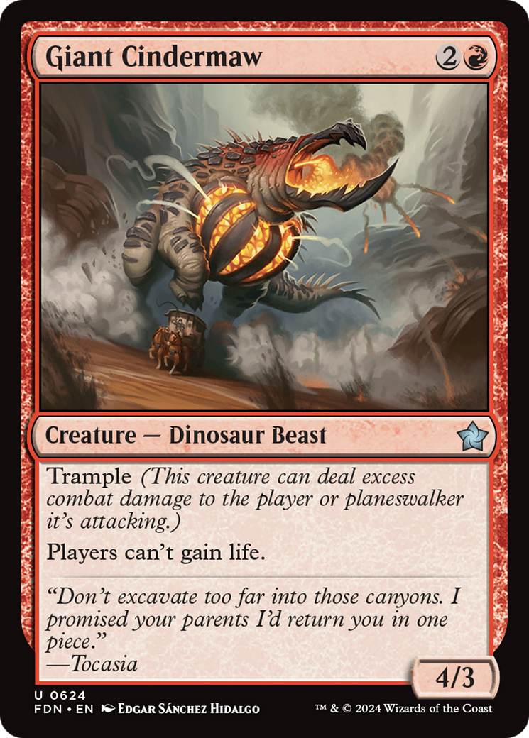 Giant Cindermaw [Foundations] | Webway Games