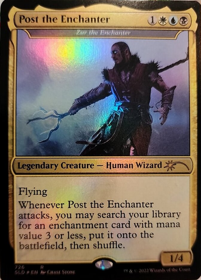 Zur the Enchanter - Post the Enchanter [Secret Lair Drop Promos] | Webway Games