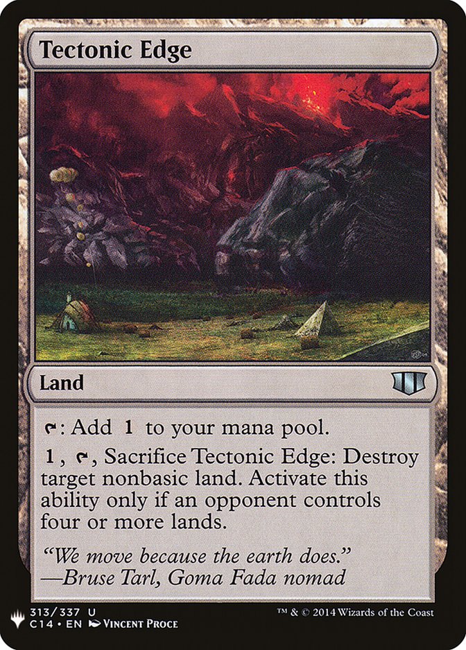 Tectonic Edge [Mystery Booster] | Webway Games