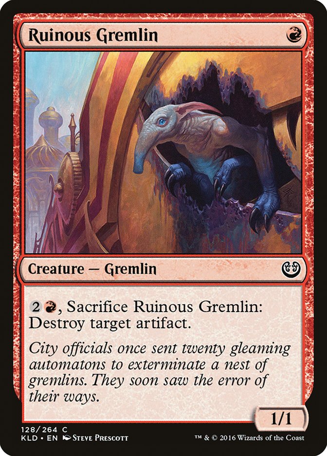 Ruinous Gremlin [Kaladesh] | Webway Games