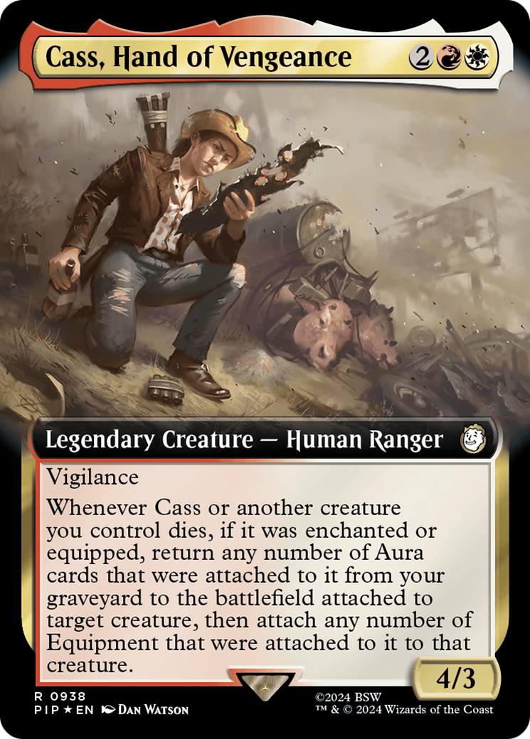 Cass, Hand of Vengeance (Extended Art) (Surge Foil) [Fallout] | Webway Games