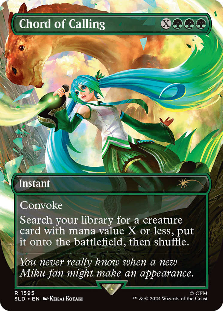 Chord of Calling (Rainbow Foil) [Secret Lair Drop Series] | Webway Games