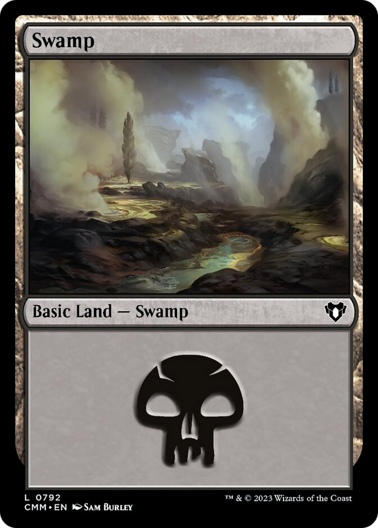 Swamp (792) [Commander Masters] | Webway Games