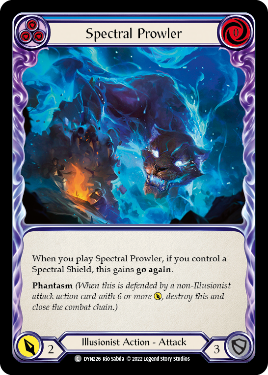 Spectral Prowler (Blue) [DYN226] (Dynasty) | Webway Games