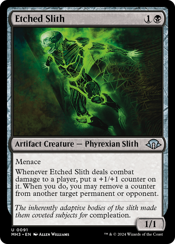 Etched Slith [Modern Horizons 3] | Webway Games
