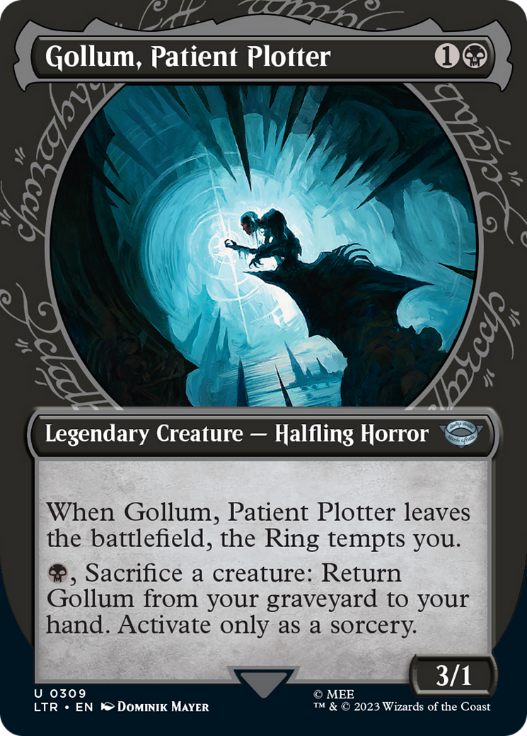 Gollum, Patient Plotter (Showcase Ring Frame) [The Lord of the Rings: Tales of Middle-Earth] | Webway Games