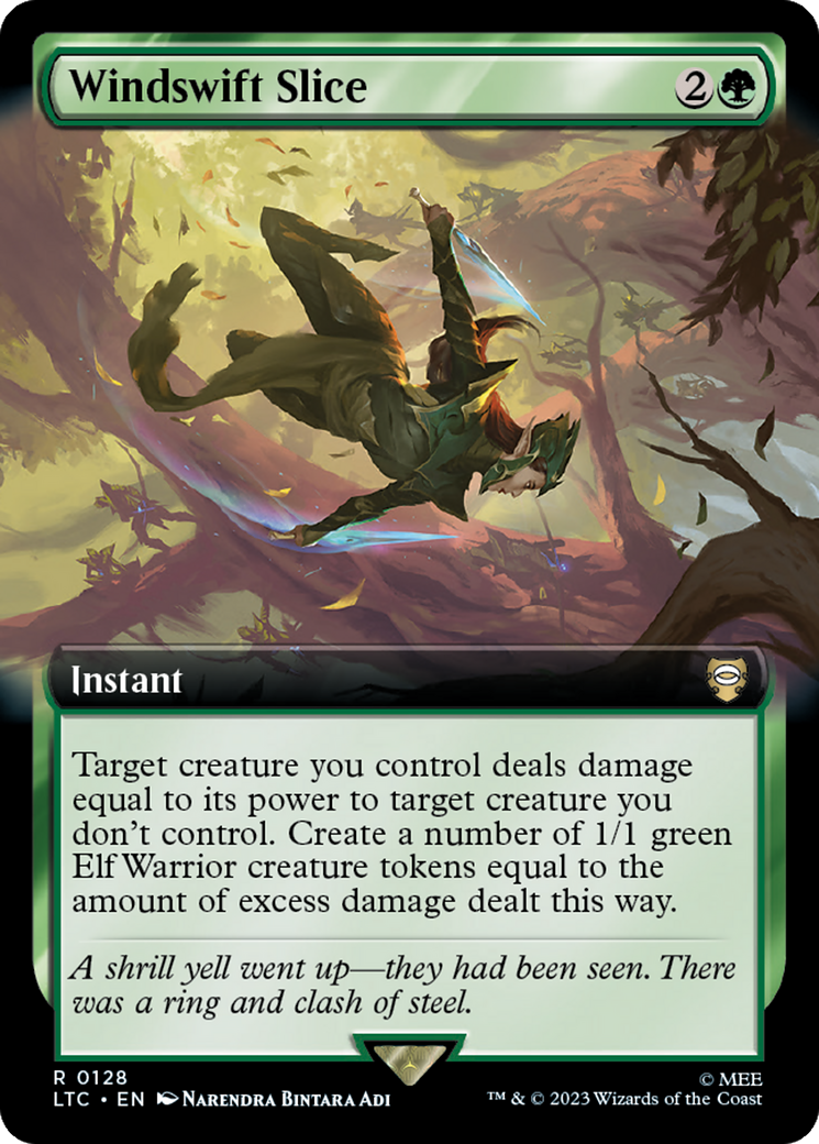 Windswift Slice (Extended Art) [The Lord of the Rings: Tales of Middle-Earth Commander] | Webway Games