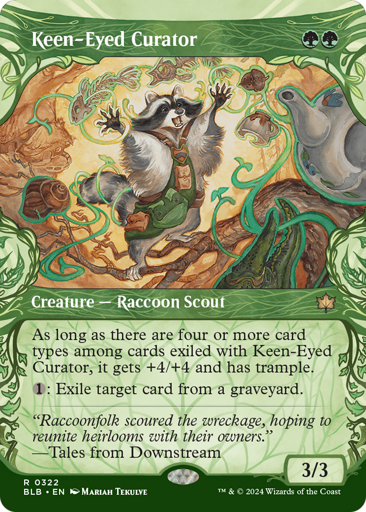 Keen-Eyed Curator (Showcase) [Bloomburrow] | Webway Games