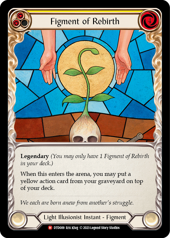 Figment of Rebirth // Avalon, Archangel of Rebirth [DTD009] (Dusk Till Dawn) | Webway Games