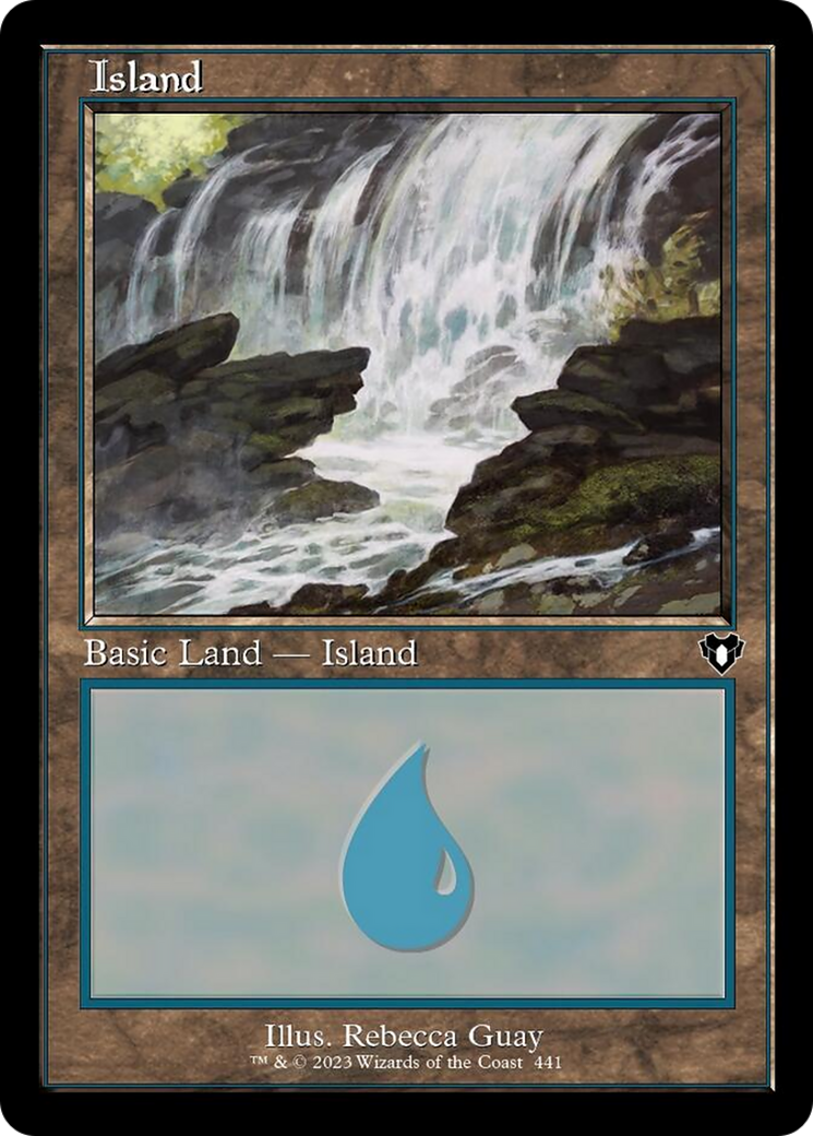 Island (441) (Retro) [Commander Masters] | Webway Games
