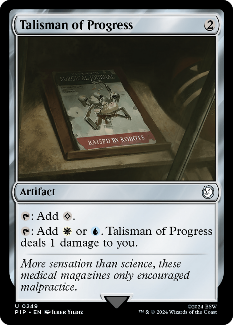 Talisman of Progress [Fallout] | Webway Games