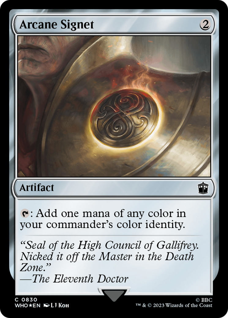 Arcane Signet (Surge Foil) [Doctor Who] | Webway Games
