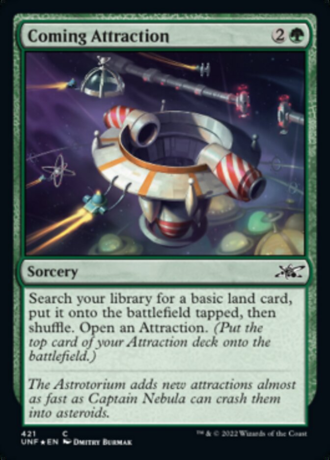 Coming Attraction (Galaxy Foil) [Unfinity] | Webway Games