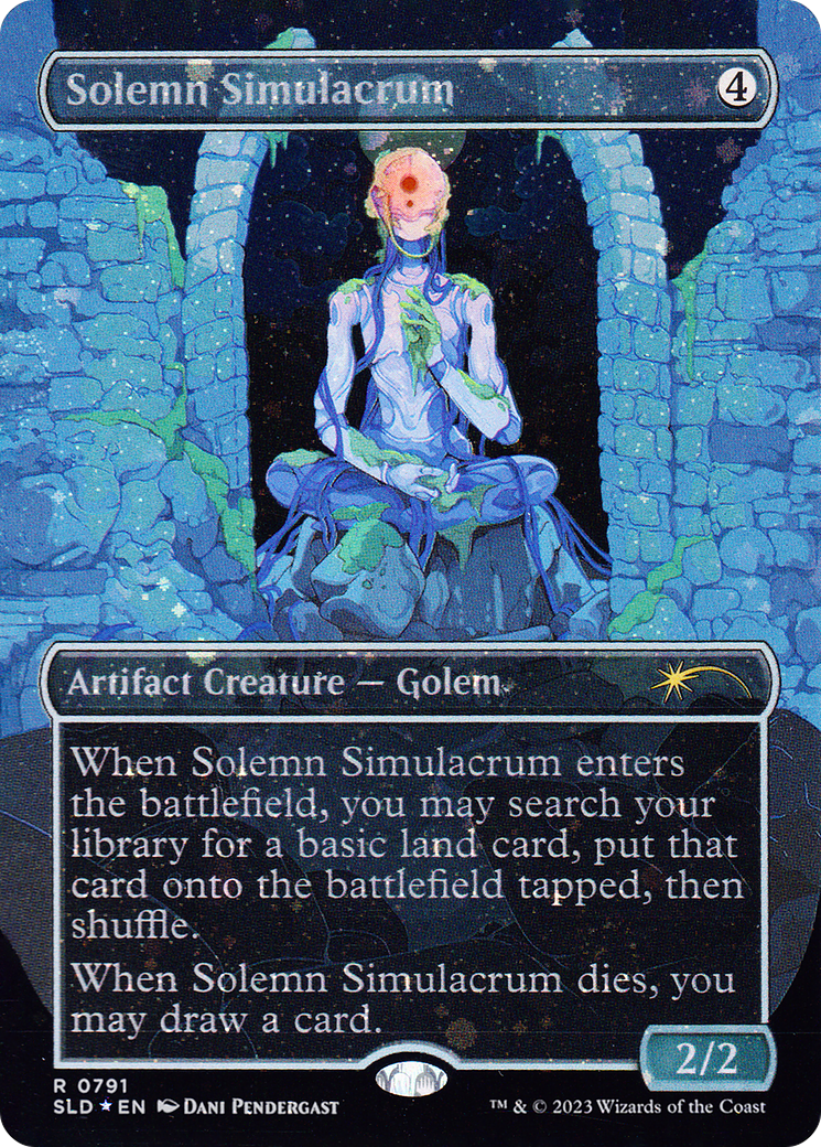 Solemn Simulacrum (1725) (Rainbow Foil) [Secret Lair Drop Series] | Webway Games