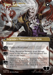 Sorin of House Markov // Sorin, Ravenous Neonate (Borderless) [Modern Horizons 3] | Webway Games