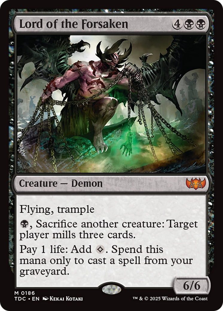 Lord of the Forsaken [Tarkir: Dragonstorm Commander] | Webway Games