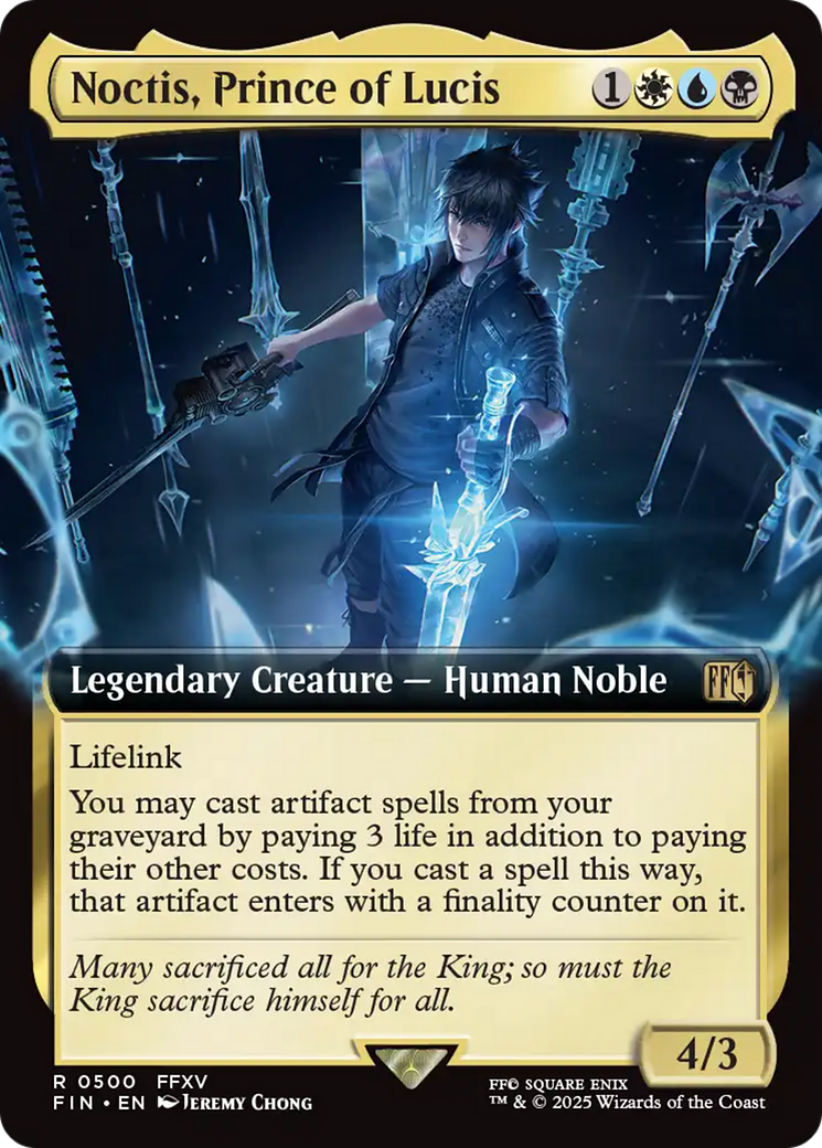Noctis, Prince of Lucis (Extended Art) [FINAL FANTASY] | Webway Games