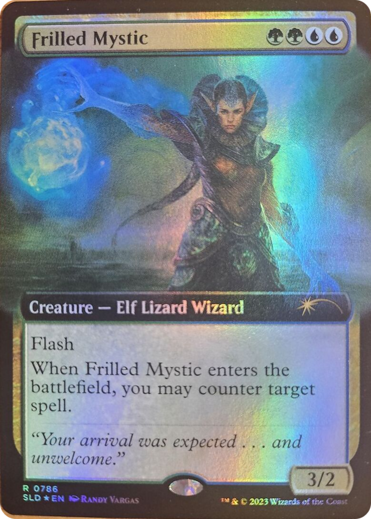 Frilled Mystic (Extended Art) [Secret Lair Drop Series] | Webway Games