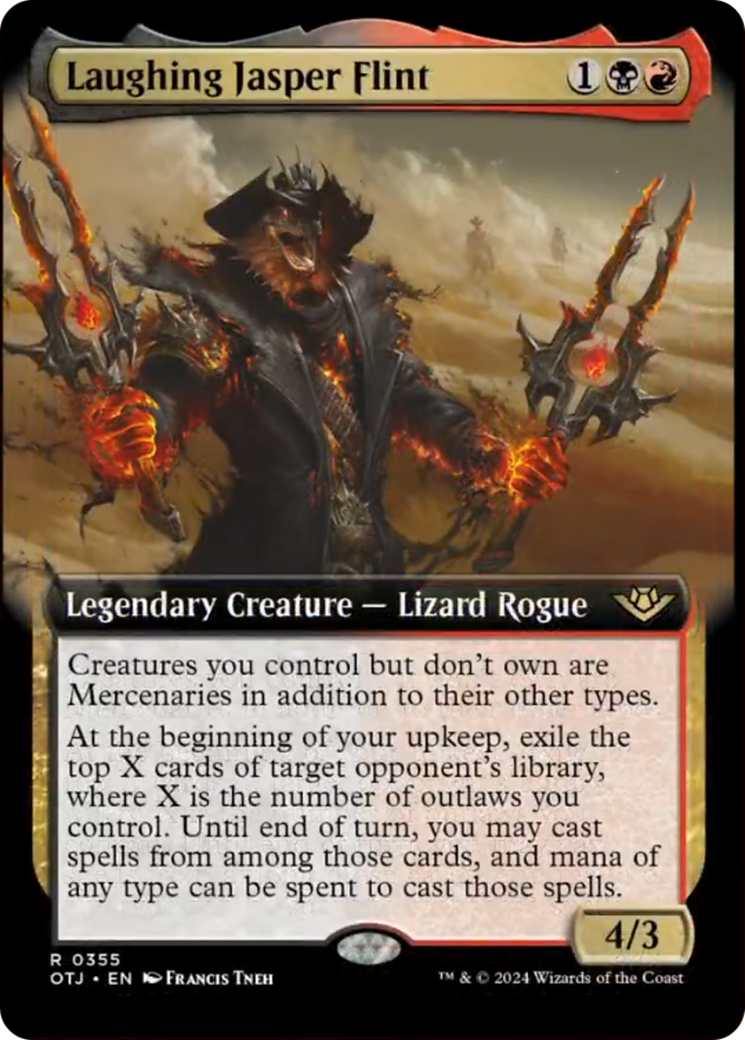Laughing Jasper Flint (Extended Art) [Outlaws of Thunder Junction] | Webway Games