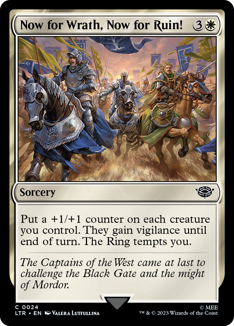 Now for Wrath, Now for Ruin! [The Lord of the Rings: Tales of Middle-Earth] | Webway Games
