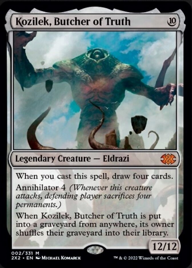 Kozilek, Butcher of Truth [Double Masters 2022] | Webway Games