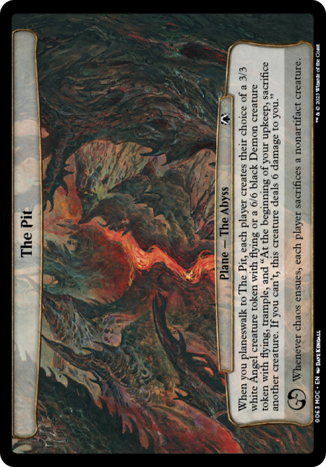 The Pit [March of the Machine Commander] | Webway Games