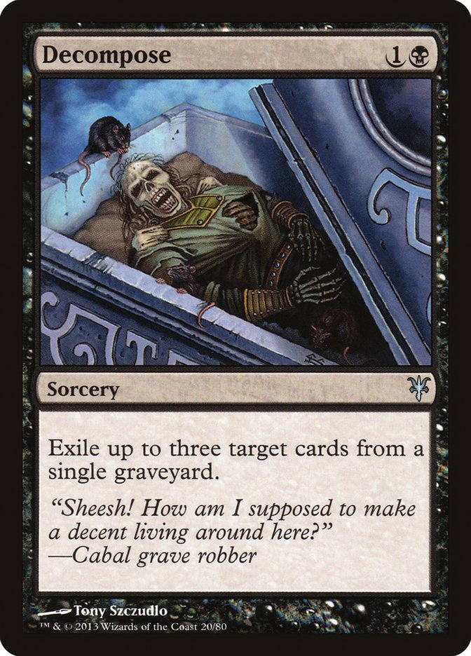 Decompose [Duel Decks: Sorin vs. Tibalt] | Webway Games