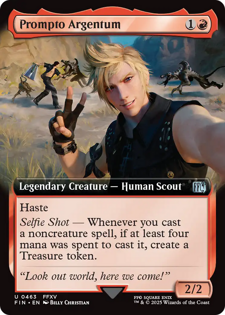 Prompto Argentum (Extended Art) [FINAL FANTASY] | Webway Games
