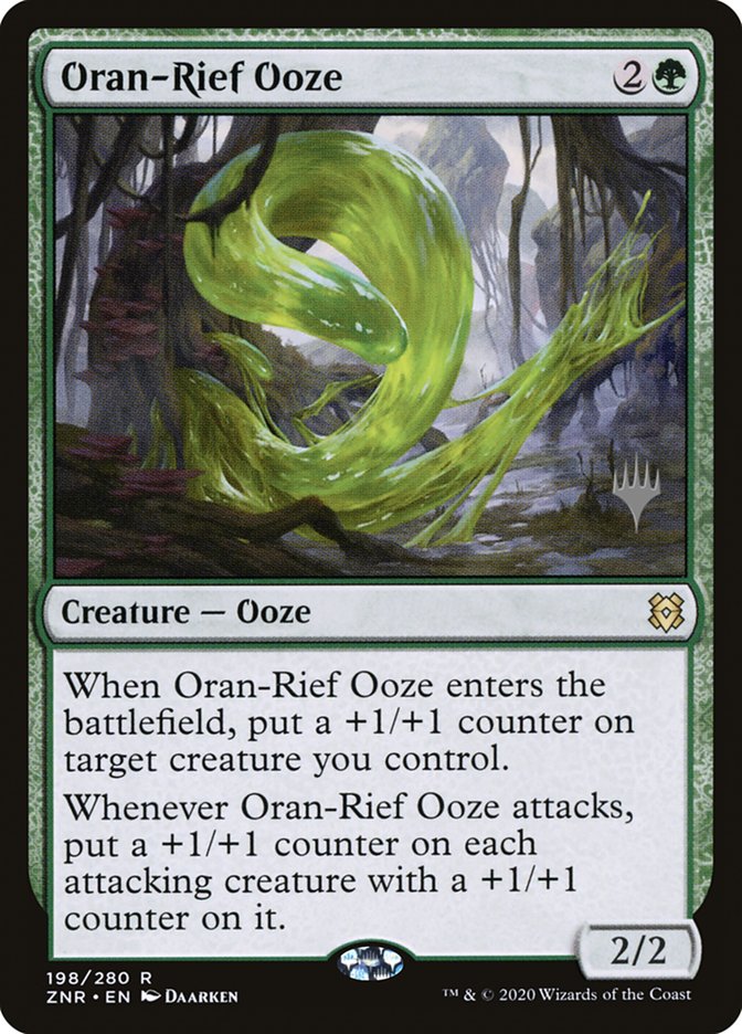 Oran-Rief Ooze (Promo Pack) [Zendikar Rising Promos] | Webway Games