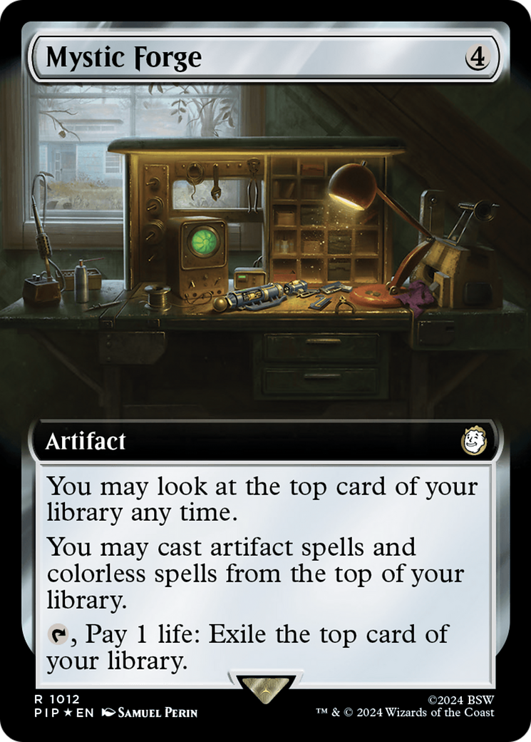 Mystic Forge (Extended Art) (Surge Foil) [Fallout] | Webway Games