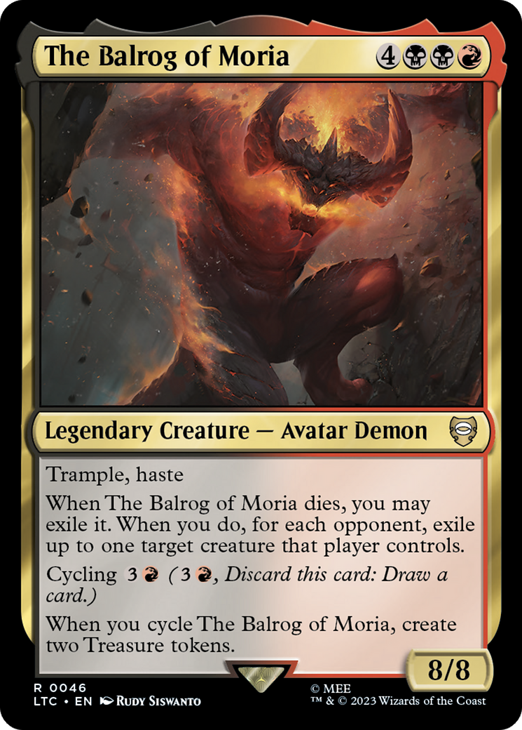 The Balrog of Moria [The Lord of the Rings: Tales of Middle-Earth Commander] | Webway Games