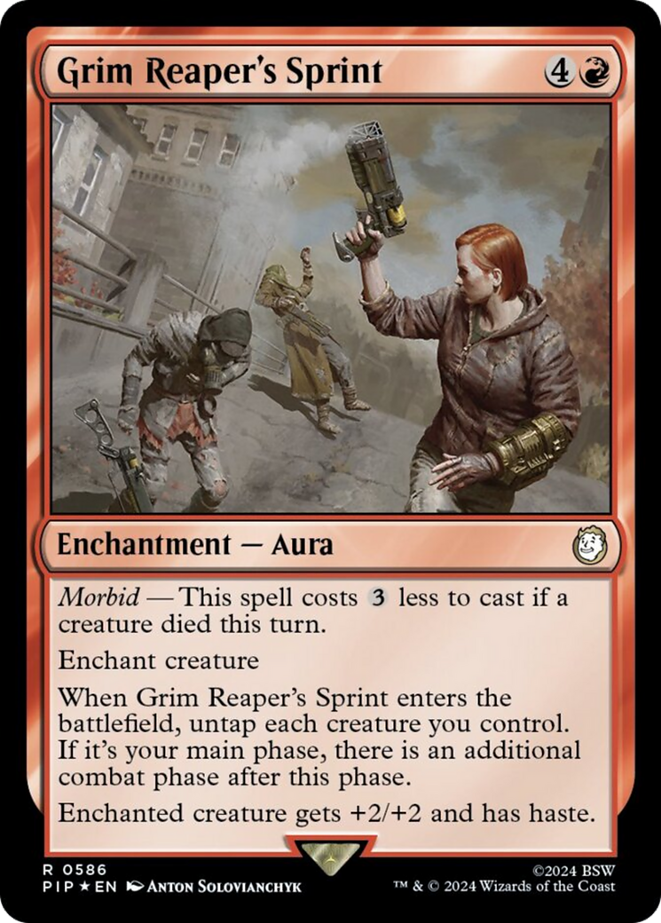 Grim Reaper's Sprint (Surge Foil) [Fallout] | Webway Games