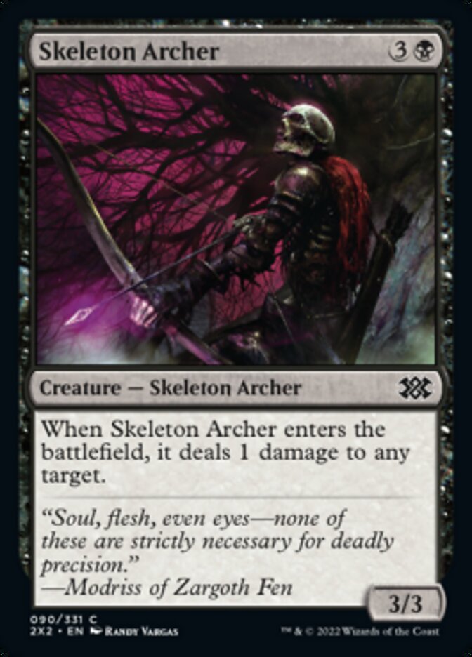 Skeleton Archer [Double Masters 2022] | Webway Games