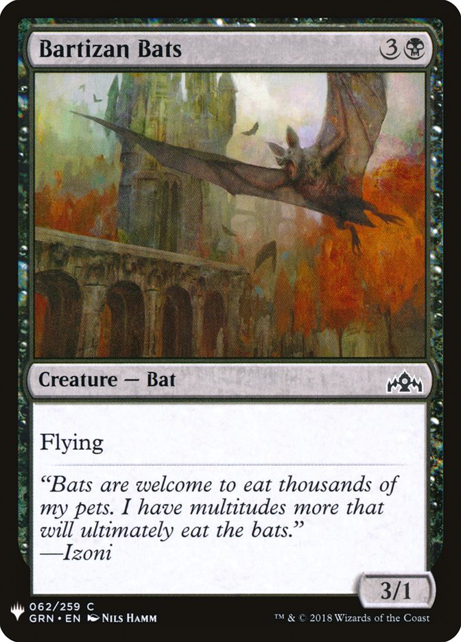 Bartizan Bats [Mystery Booster] | Webway Games