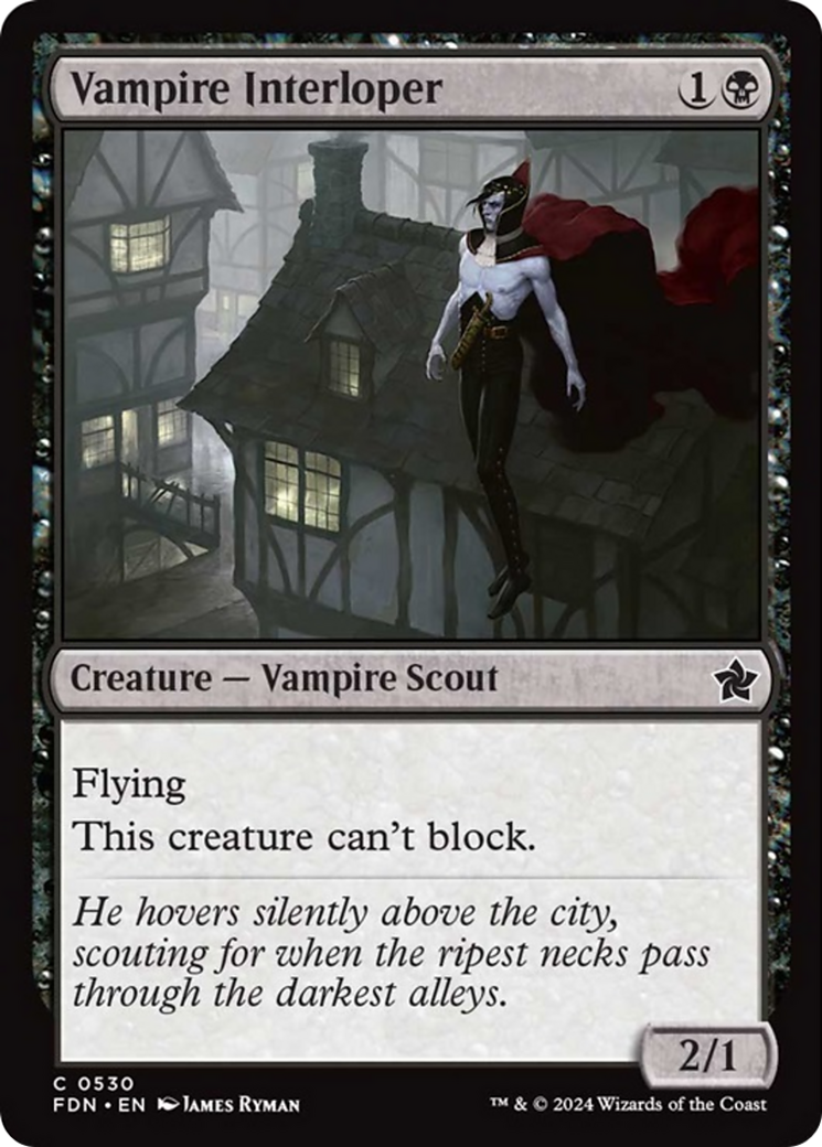 Vampire Interloper [Foundations] | Webway Games