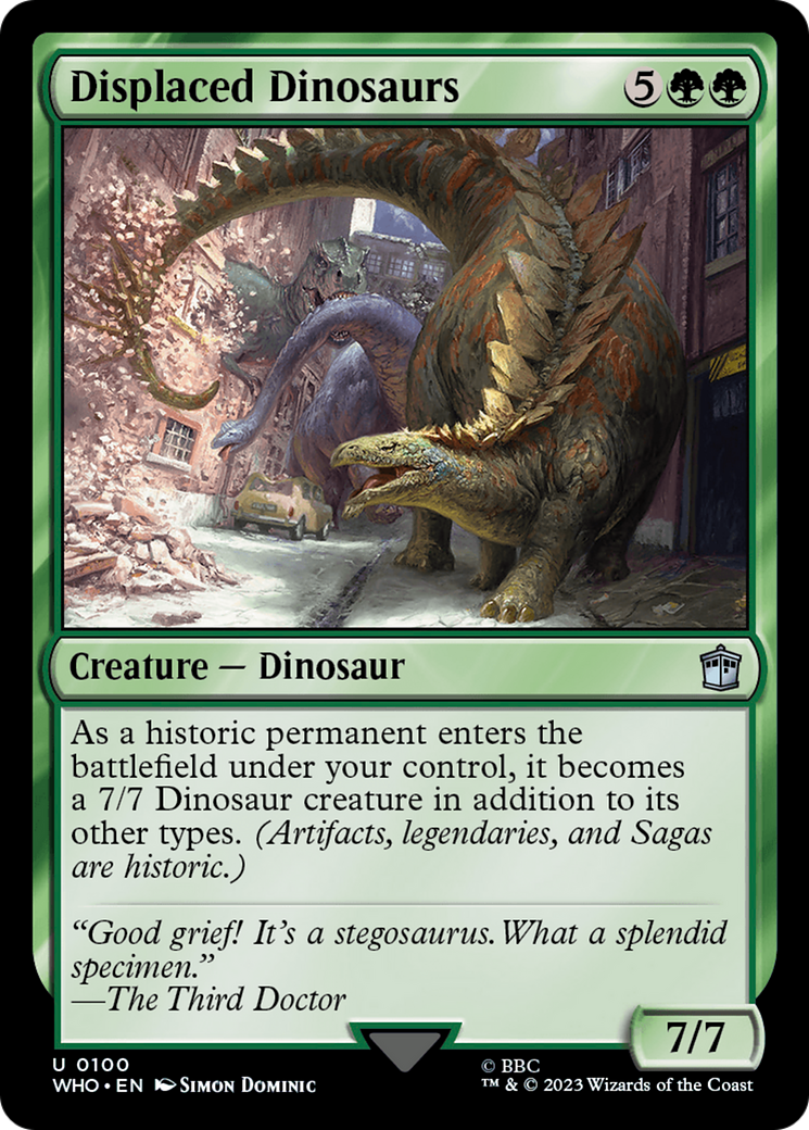 Displaced Dinosaurs [Doctor Who] | Webway Games