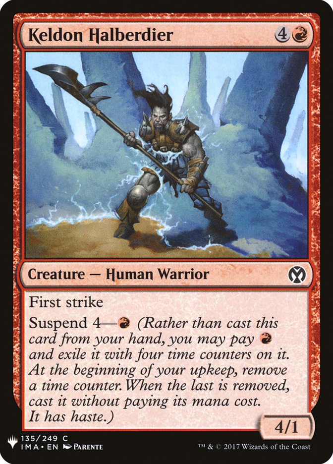 Keldon Halberdier [Mystery Booster] | Webway Games