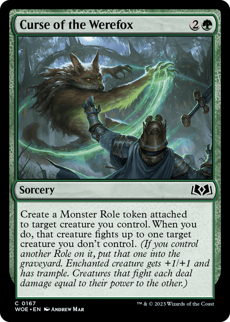 Curse of the Werefox [Wilds of Eldraine] | Webway Games